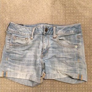 American eagle jean shorts